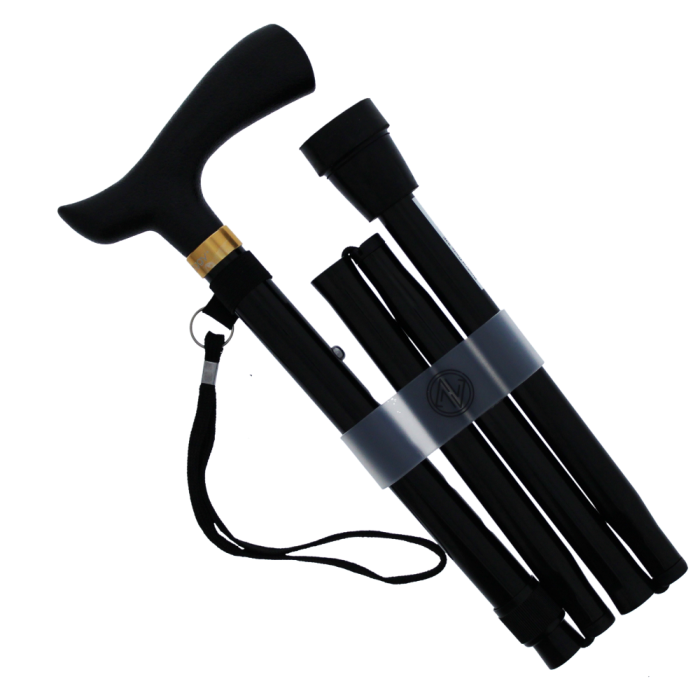 Economy Folding Walking Stick Timpson