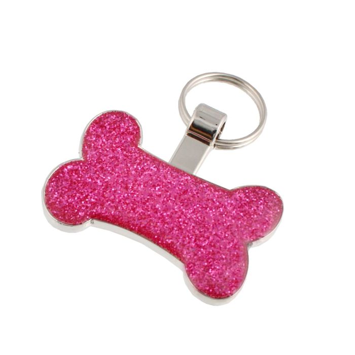 Pink dog id tags 2025