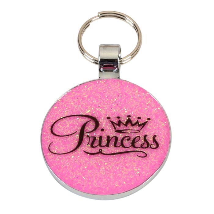 Princess Glitter Dog Tag Timpson