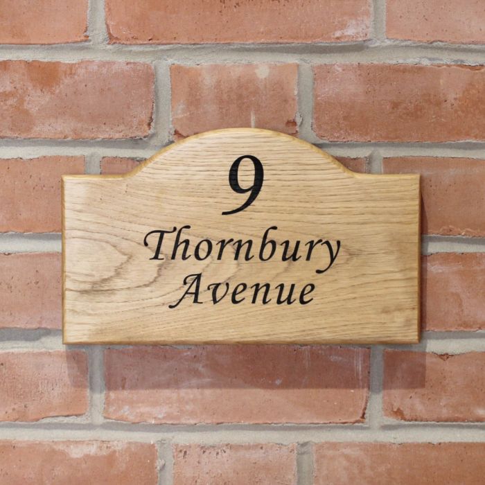 Wooden Bridge House Sign (28x16.5cm) Timpson