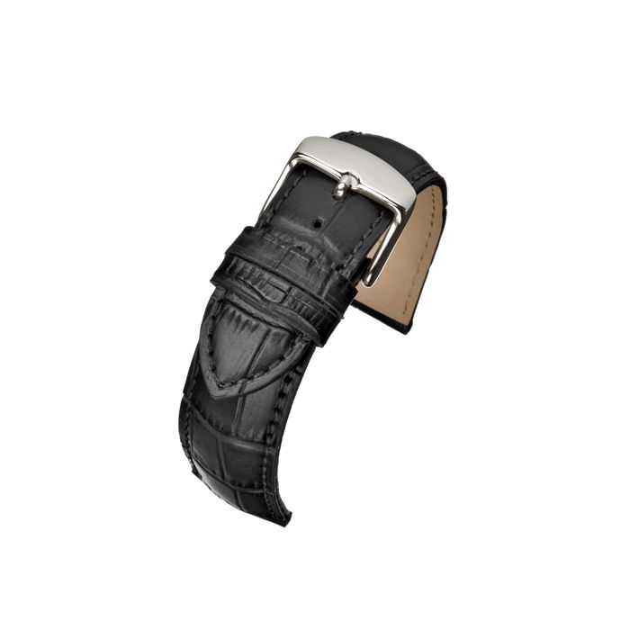 Superior Matt Crocodile Watch Straps Various Colours (18mm