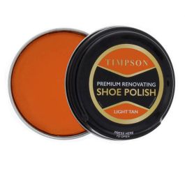 Light Tan Timpson Premium Renovating Shoe Polish 50ml