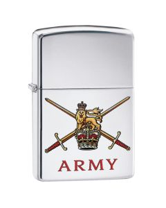 British Army High Polished Zippo Lighter (250-063918)