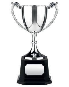 Nickel Plated Endurance Cup with Embossed Handles (Available Sizes 5" to 16" )