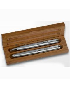 Double Pen Wooden Personalised Presentation Box