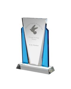 Tall Crystal Award (Available in 3 Sizes)