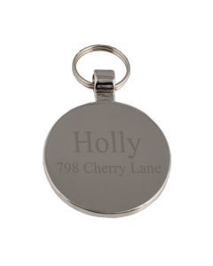 Rubber dog name tags new arrivals
