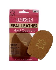 Real Leather Heel Cushions - Large