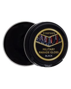 Black - Timpson Military Parade Gloss Shoe Polish (50ml)