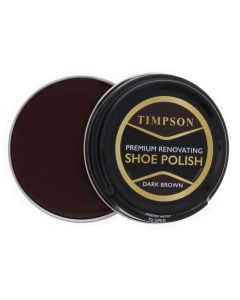 Dark Brown - Timpson Premium Renovating Shoe Polish (50ml)