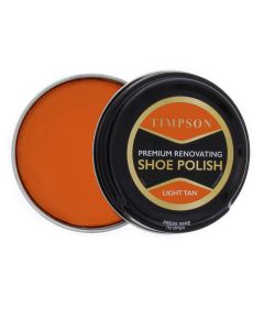 Light Tan - Timpson Premium Renovating Shoe Polish (50ml)