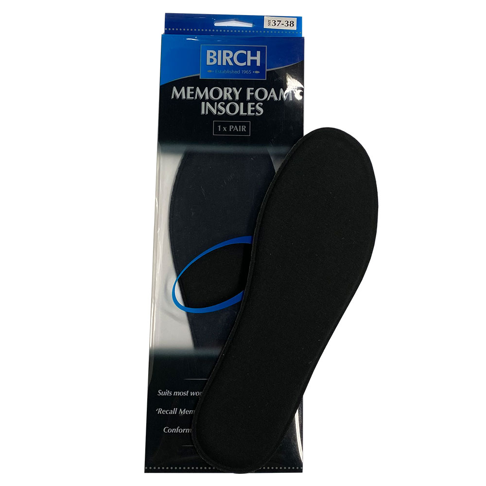 Birch Memory Foam Insoles (Size EU 35 